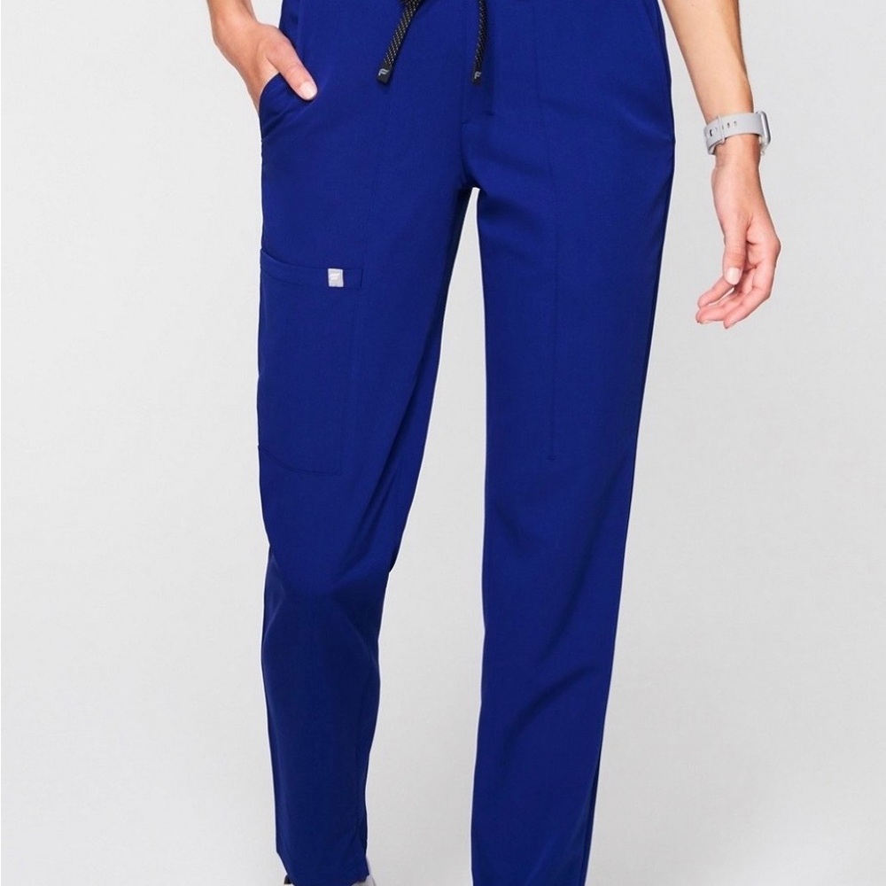 Fabletics Ion Scrub Pants Galaxy Blue Large
